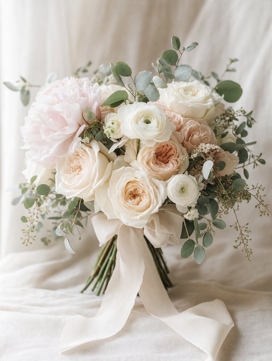 The Classic Bridal Bouquet — 經典新娘捧花